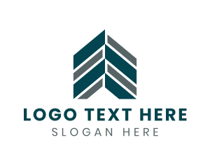 Roof - Home Roofing Renovation logo design