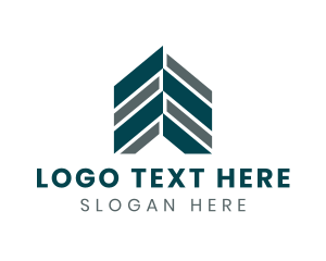 Architecture - Home Roofing Renovation logo design