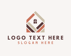 Floorboard - Home Tile Flooring logo design