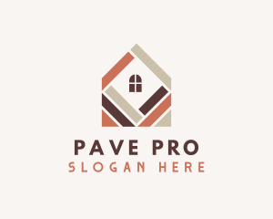 Home Tile Flooring logo design