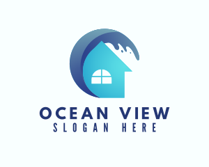 Ocean Wave Property  logo design