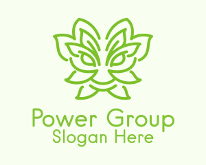 Green Leaf Dragon  Logo