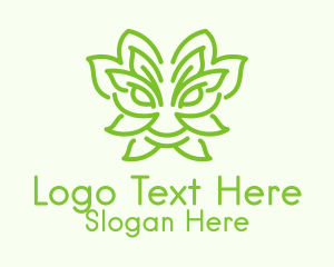 Green Leaf Dragon  Logo