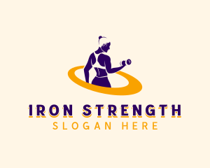 Weightlifting - Weightlifter Fitness Gym logo design