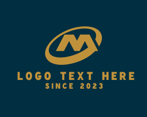 Foreign Exchange - Modern Professional Letter M logo design