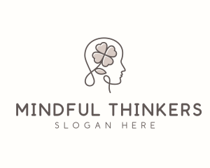 Clover Mind Therapy Counselling logo design