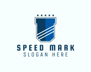 Bulwark Shield Crest logo design