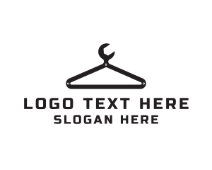 Fashion - Garage Hanger Spanner logo design