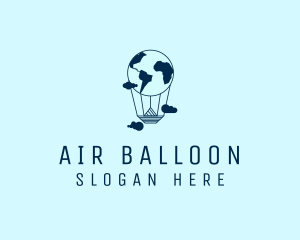 Balloon - International World Travel Balloon logo design