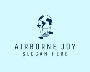 International Travel Balloon logo design