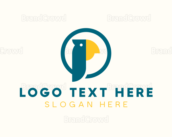 Parrot Bird Pet Logo