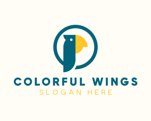 Parrot Bird Pet logo design