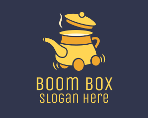 Teapot Delivery Service  logo design