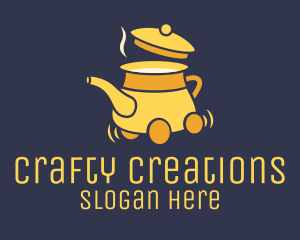 Homemade - Teapot Delivery Service logo design