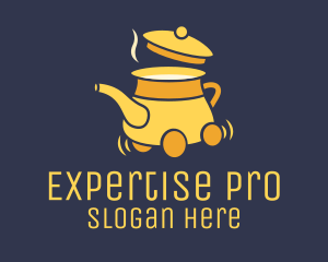 Teapot Delivery Service  logo design