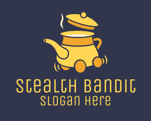 Teapot Delivery Service  logo design