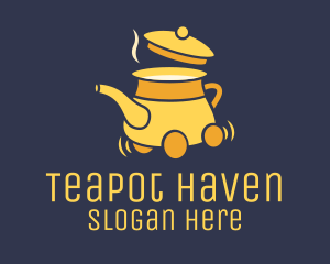 Teapot - Teapot Delivery Service logo design