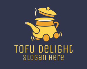 Teapot Delivery Service  logo design