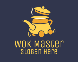 Teapot Delivery Service  logo design