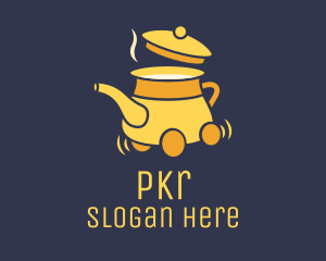 Teapot Delivery Service  logo design