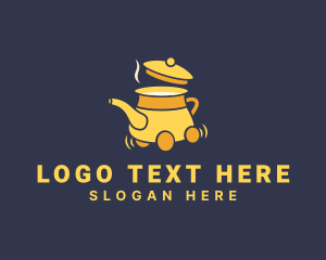 Teapot Delivery Service  logo design