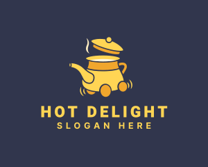 Teapot Delivery Service  logo design