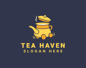 Teapot Delivery Service  logo design