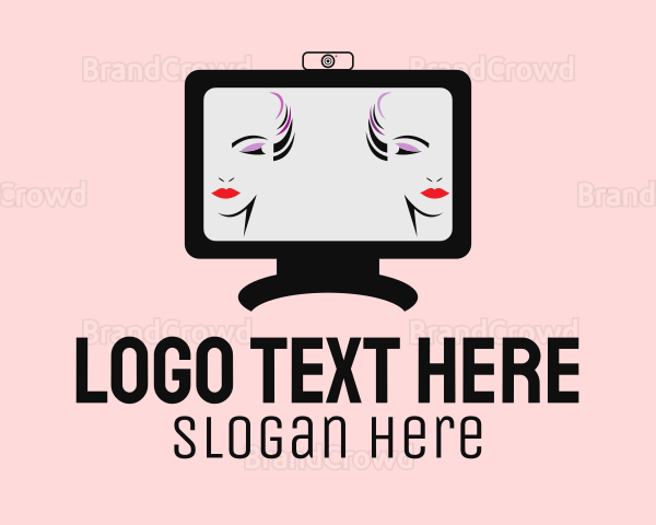 Online Makeup Vlog Logo