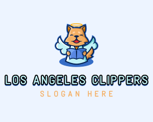 Choir Puppy Angel logo design