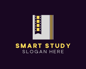 Study - Film Strip Bookmark logo design