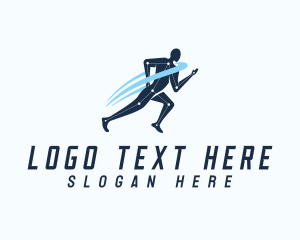 Physical - Run Fitness Exercise logo design