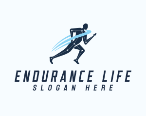 Endurance - Run Fitness Exercise logo design