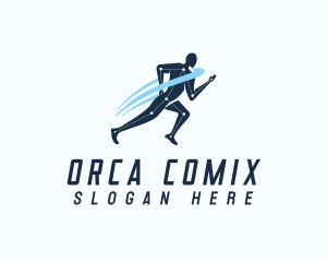 Therapy - Run Fitness Exercise logo design