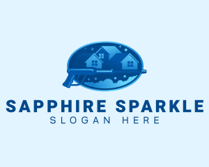 House Cleaning Sparkle logo design