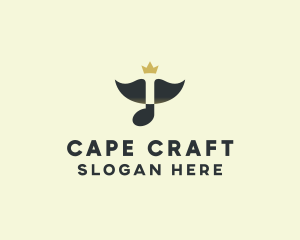 Cape - Music Note Crown logo design