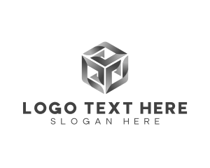 Database - Cube Company Digital logo design