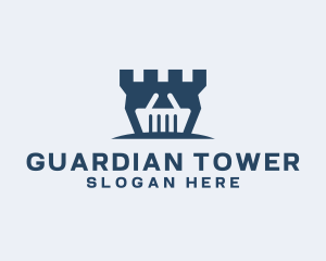 Shopping Bag Turret logo design