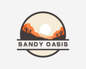 Dune - Travel Adventure Desert logo design