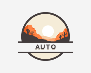 Travel Agency - Travel Adventure Desert logo design