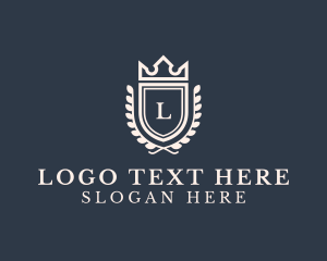 Boutique - Crown Shield Royalty logo design