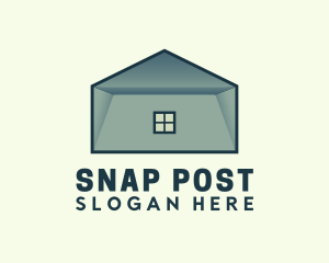 Postcard - Envelope House Postman logo design