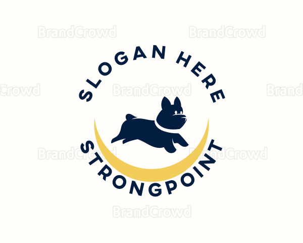 Cute Pet Dog Logo