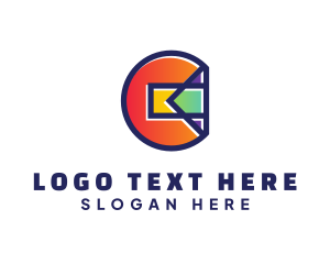 Shape - Abstract Shape C logo design