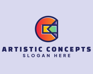 Abstract - Geometric Abstract Shapes logo design