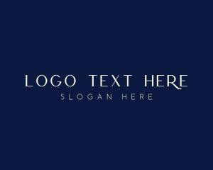 Brush Texture - Luxury Fashion Business logo design