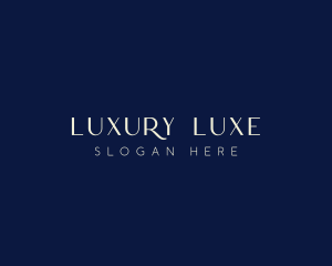 Luxury Fashion Business logo design