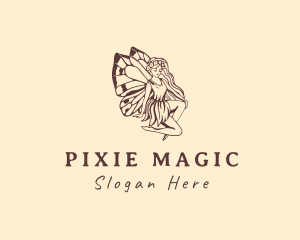 Pixie - Beauty Pixie Creature logo design