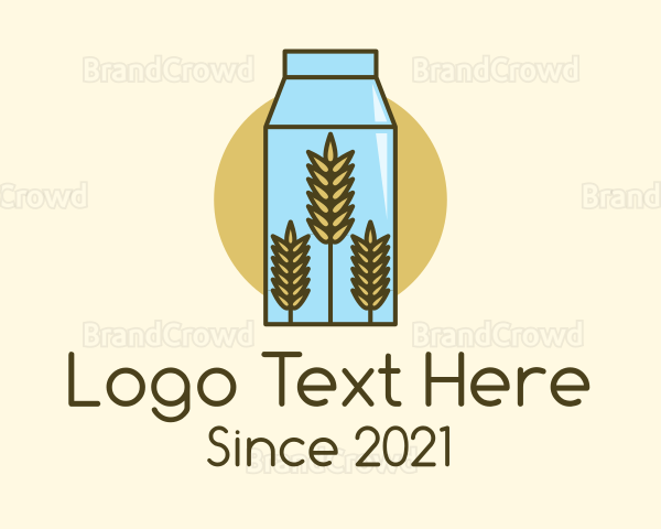 Wheat Milk Product Logo