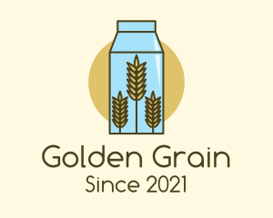 Wheat - Wheat Milk Product logo design