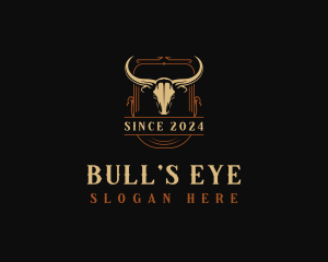 Western Bull Saloon logo design